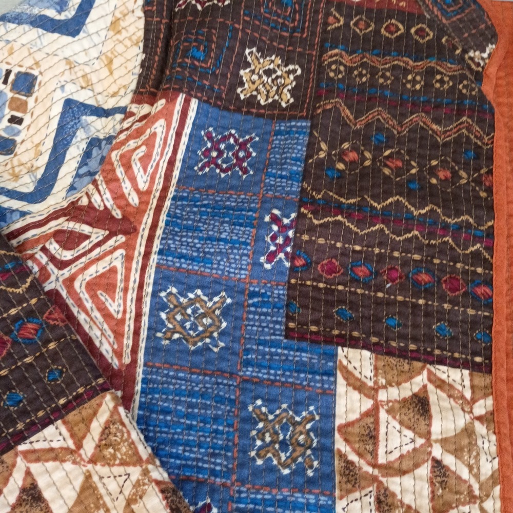 Alfred Dunner Open Jacket Blazer Patchwork Quilte… - image 12